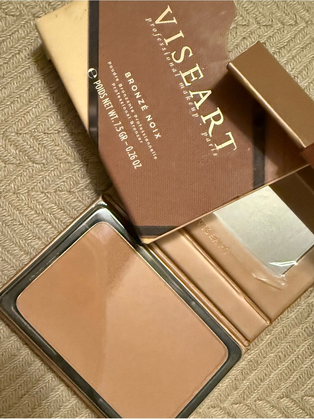 Viseart Bronze Noix Pressed Powder Bronzer - Neutral Tan